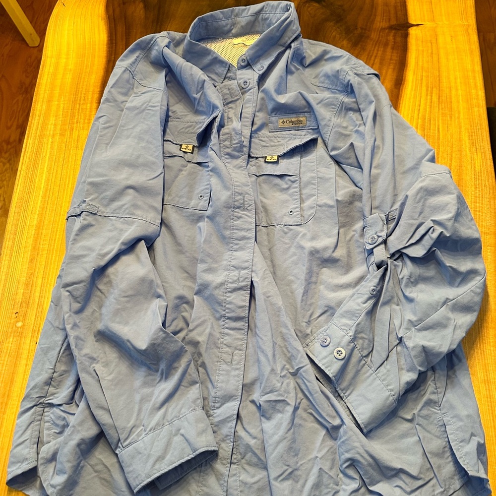 Columbia button down shirt